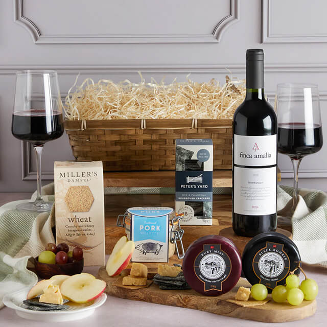 Wine, Cheese and Rillette Hamper