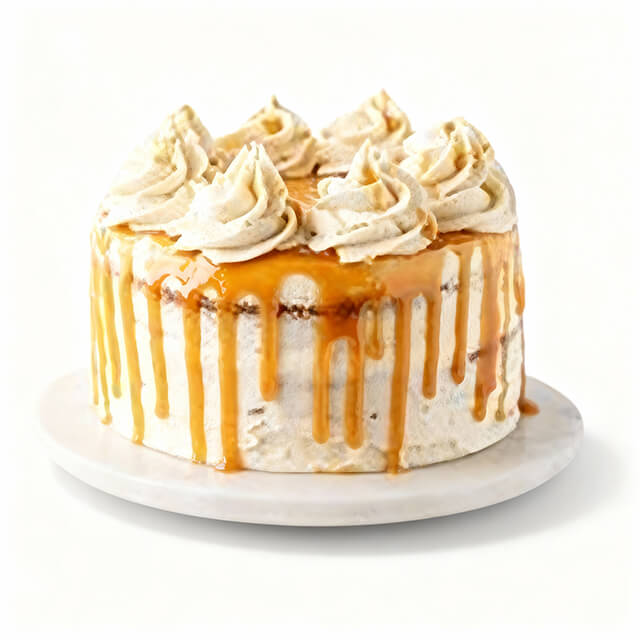 Caramel Whirl Cake